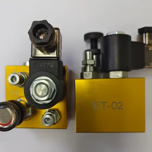 Hydraulic Directional Control Valve Cartridge Solenoid Lift Block ET-06 Manifold Block Excavator Block thumbnail-1