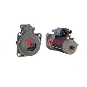 0001230007 BOSCH Starter Motor 9T CW 12V 3.0KW for IVECO NEW HOLLAND 18374N 500325145, 500338952, 504059251, 5801441814 thumbnail-1