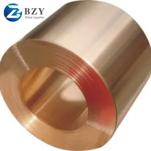 99.9% Pure Copper Coil C11000 Copper Strip for Water Heater thumbnail-3