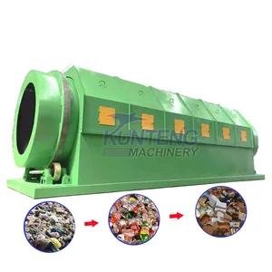 Trommel Screen for Solid Waste Separation Heavy Duty Municipal Solid Waste Garbage Sorting Machine Plant EPC thumbnail-1