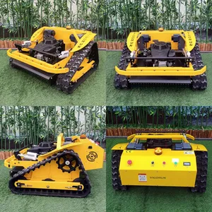 Vigorun Automatic Grass Brush Cutter Robot Working Degree 45° Hillside Mower for Agricultural Use thumbnail-2