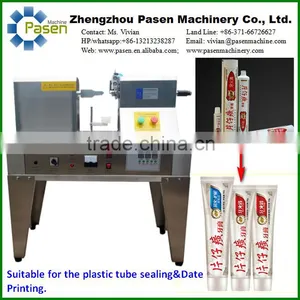 Semi-auto Ultrasonic Tube Sealing Machine for Plastic Tube Sealing of Toothpaste, Cleansing Foam thumbnail-1