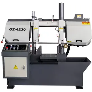 Semi-Auto Horizontal Band Saw Machine 220V, 0.8kW Motor, 100mm Round Bar Capacity thumbnail-3