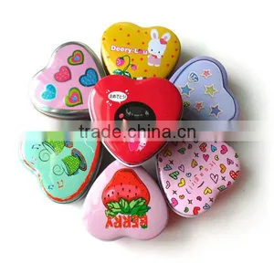 Pretty Heart Shape Tin Box,chocolate Tin Box, Tin Gift Boxes thumbnail-1