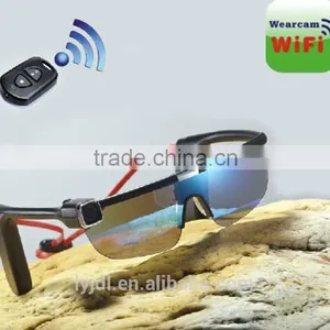 2015 High Quality Ambarella A5 WIFI Live View Police Mini Camera Dvr,sunglass Camera,wifi Video Sunglass DVR thumbnail-3