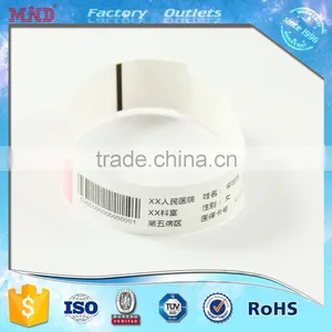 MDW156 Custom Soft Paper L Shape Barcode Hospital id Wristbands Quality Choice thumbnail-6