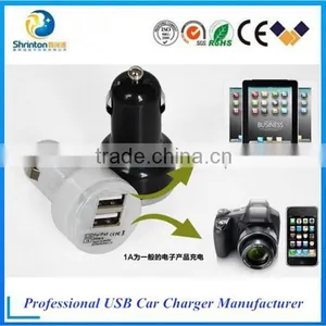 Cheap Price 5V 2.1A Double Usb Car Charger for Cell Phone thumbnail-2