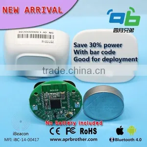 CC2541 IBeacons / Ibeacon Bluetooth 4.0 Module Realtag BLE CC2541 With Coin Battery CR2477 thumbnail-3