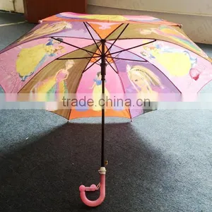 Straight Umbrella With Wooden Handle thumbnail-1