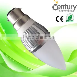 Samsung SMD B22 Candle Led 3W Light Led Candle Bulb Light thumbnail-1