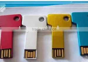 Wholesale Lowest Price Metal Key Usb Flash Drive Usb 2.0 Custom Color and Logo Usb Flash Disk thumbnail-2