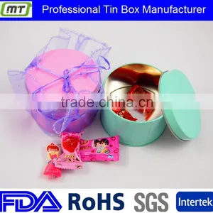 Color Metal Tin Can for Candy or Sweet thumbnail-1