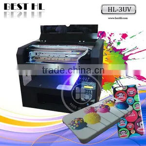 A3 Digital High Resolution Cheap UV Color Printer For DIY Gift Products Skin thumbnail-1