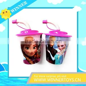 Customized Plastic Drinking Cup With Straw thumbnail-4