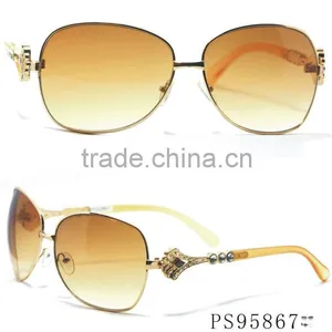 2013newest Popular Women's Fashion Metal Sunglasses thumbnail-1