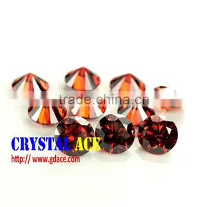Top Quality 0.9-3mm Round Cubic Zirconia,Fancy Cutting Semi Precious Gem Stones, CZ Stonefor Jewelry Design thumbnail-1