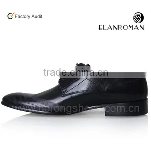 Fashion New Arrived Leather Black Dress Shoes Men thumbnail-4