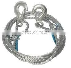 Car Mulfunction Use Quality Steel Wire Tow Rope thumbnail-2