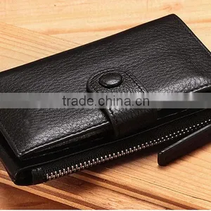 Factory Wholesale Genuine Leather Key Holder Card Wallet thumbnail-2