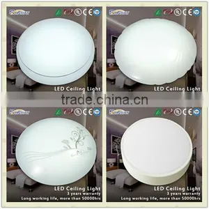 Bathroom Use Oyster Plastic Lid 18W Led Ceiling Light With Radar Sensor thumbnail-3