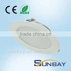 Round Panel 8 Inch Led Down Light Ultra Thin thumbnail-1