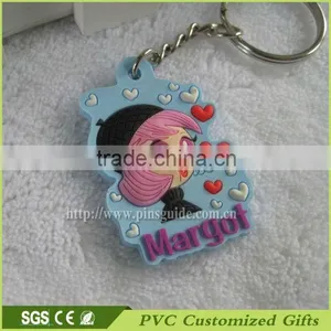 3d Soft Pvc Wholesale Custom Keychains thumbnail-1