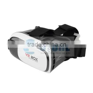 For 3.5 - 6.0 Inch Smartphone+Bluetooth Controller 1.0 Google Cardboard VR BOX II 2.0 Version VR Virtual Reality 3D Glasses Quality Choice thumbnail-3