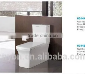 China Supplier Tanitary Tare Ceramic Two Piece Toilet thumbnail-4