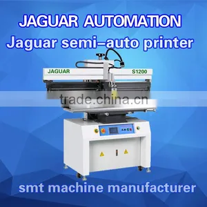 Led Assembly Line SMT Stencil Printer/ PCB Screen Printing Machine S1200 thumbnail-1