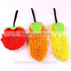 China Supplier Wholesale Promotional Custom Chenille Hand Towel thumbnail-1