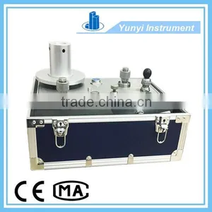 Portable Dead Weight Tester Calibrator + Weight Set thumbnail-1