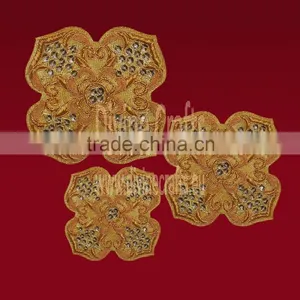 Cross Set of White Stone thumbnail-1