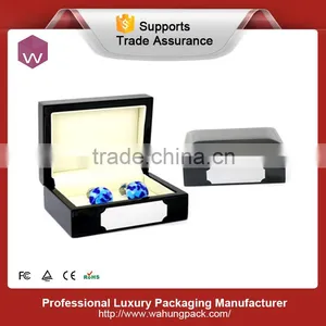 Wholesale Luxury Wooden Cufflink Gift Box(WH-0303) thumbnail-1