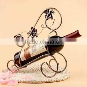 Christmas Bottle Frame ,single Bottle Wine Rack Table Decoration thumbnail-1