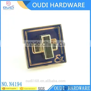 Custom Fashion Metal Bag Twist Lock Fasteners thumbnail-1