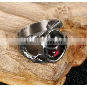Latest Fashion Antique Stainless Steel Anchor Design Gey Men Ring thumbnail-4
