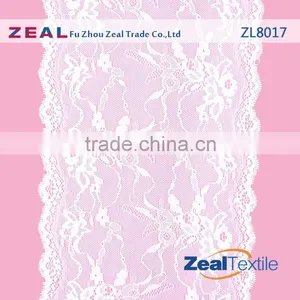 China Supplier Elastic Wide Stretch Lace for Girl Dress thumbnail-1