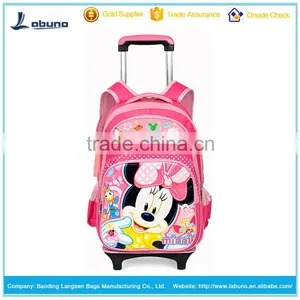 Chinese New Design Kids School Bag With Wheels for Girls Trolley Bag for School Most Popular thumbnail-1
