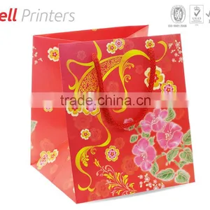 Chinese Design Paper Bag With Customised Size for New Year 2014 thumbnail-1
