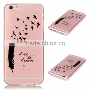 Fasion Design Transparent TPU Phone Case , Sample Free Mobile Phone Case for Iphone 6/6S PLUS thumbnail-3