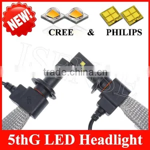 5th Generation Led Headlight Fanless Copper Braid Cooling Headlight Bulb thumbnail-2