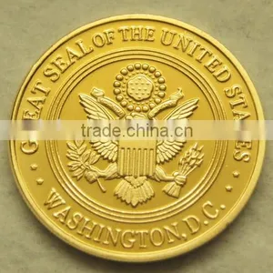 Low Price Top Quality Custom Challenge Coin Factory Produce Custom Brass Coin thumbnail-1
