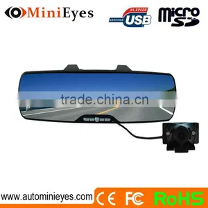 2.7 Inch Car Rearview Mirror Driving Recorder Dvr and Car Dvr Rearview Mirror thumbnail-1