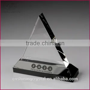 Nice Triangle Blank Crystal Award thumbnail-1