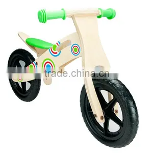 Hot Design Kids Wooden Bicycle With CE Approval thumbnail-1