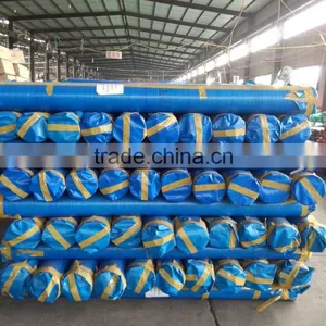 Linyi Factory Supply pe Tarpaulin Roll and pp Tarpaulin Roll Waterpoof Tarpaulin Cover thumbnail-1