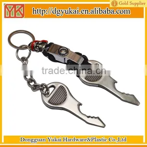 Yukai OEM Stainless Steel Keychain Tool Skull Key With #2 Flat Head Screwdriver thumbnail-3