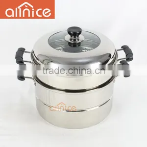 Factory 201material 2/3/4 Layers Stainless Steel Steamer Pot thumbnail-2