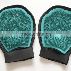 Two-sided Cat & Dog Grooming Glove - Perfect for Long & Short Hair - Pet Hair Remover From Furniture - Effective Shedding Brush thumbnail-1