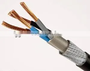 0.6/1kv Rated Voltage AL/CU Conductor Steel Wire Armored Multicore mm PVC Insulated PE Power Electrilc Cable thumbnail-1